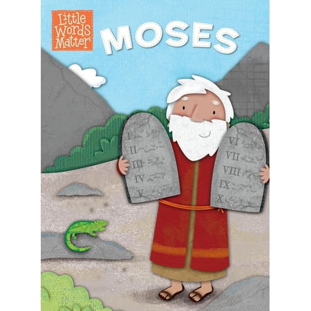 Little Words Matter™: Moses (Board book)