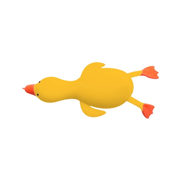 Little Yellow Duck White Goose Squishy Toy Animal Stress Relief Figurine For Fidget Fun