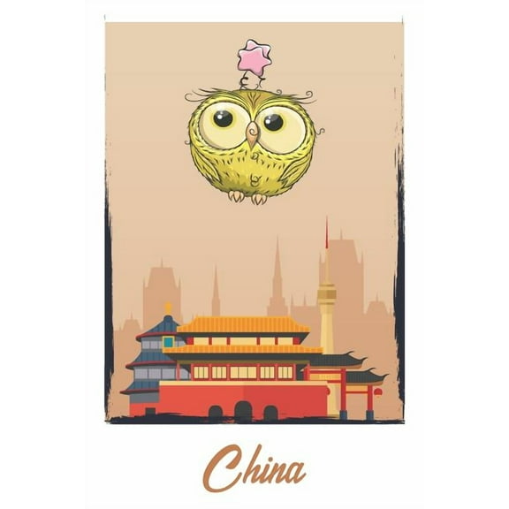 Little Yellow Owl in China (Paperback)