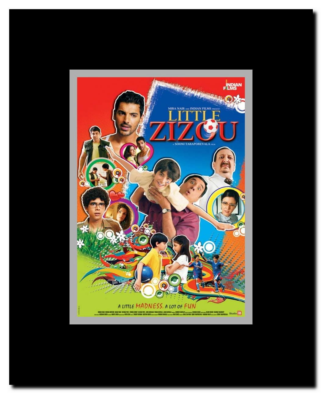 Little Zizou Framed Movie Poster