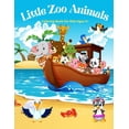 thumbnail image 1 of Little Zoo Animals - Coloring Book For Kids Ages 3+, (Paperback), 1 of 1