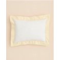 thumbnail image 1 of Little by Hudson Park Pique Boudoir Pillow, Yellow, CRIB, 1 of 1