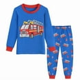 thumbnail image 1 of Little hand Pajamas for Toddler Clothes Set Sleepwear Long Sleeve 100% Cotton 2 Piece Kids Pjs Size 2-7T, 1 of 8
