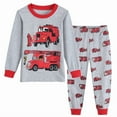 thumbnail image 1 of Little hand Pajamas for Toddler Clothes Set Sleepwear Long Sleeve 100% Cotton 2 Piece Kids Pjs Size 2-7T, 1 of 8