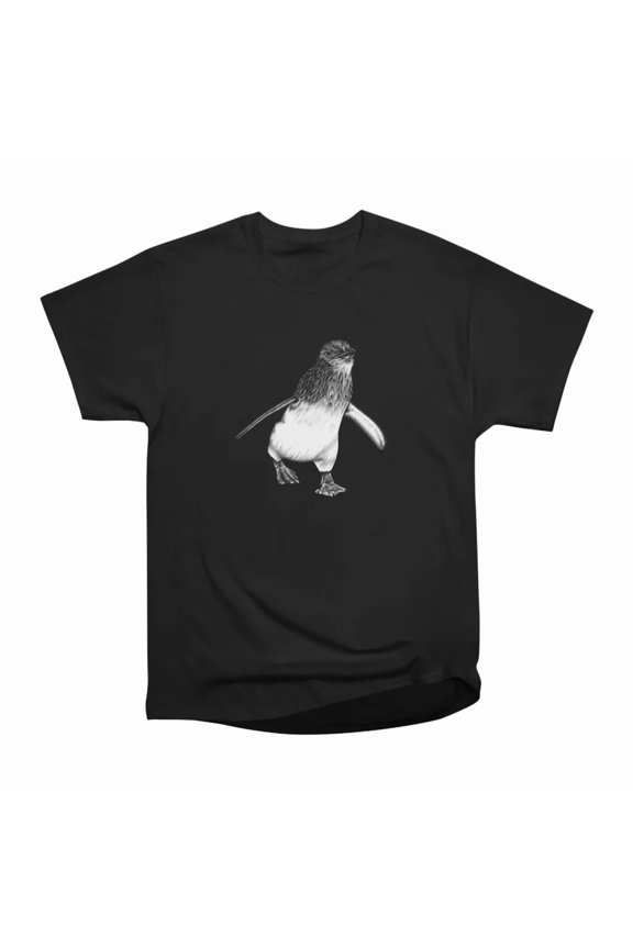 Little penguin ink illustration T-Shirt Tee Gift For Him Merch For Her Apparel For Friend