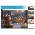 thumbnail image 1 of Little polar bear and the big world (Monthly Wall Calendar 2026 11.7 x 16.5 (open)), CALVENDO 14 Month Calendar, 1 of 9