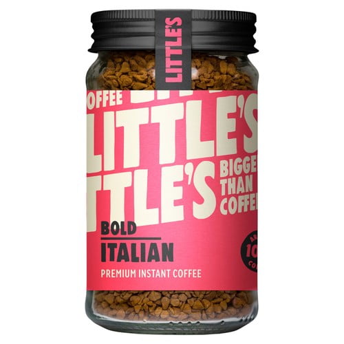 Little's Italian Roast Premium Origin Instant Coffee 100g, British Import (Pack of 2)