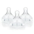 thumbnail image 1 of LittleForBig Silicone Soft Touch Adult Bottle Nipples Replacement Teat Compatible with LittleForBig Bottles - Lip Care Bottle Nipples for Adults 3-Pack, 1 of 8