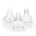 thumbnail image 1 of LittleForBig Silicone Soft Touch Adult Bottle Nipples Replacement Teat Compatible with LittleForBig Bottles - Assorted 3-Pack, 1 of 1