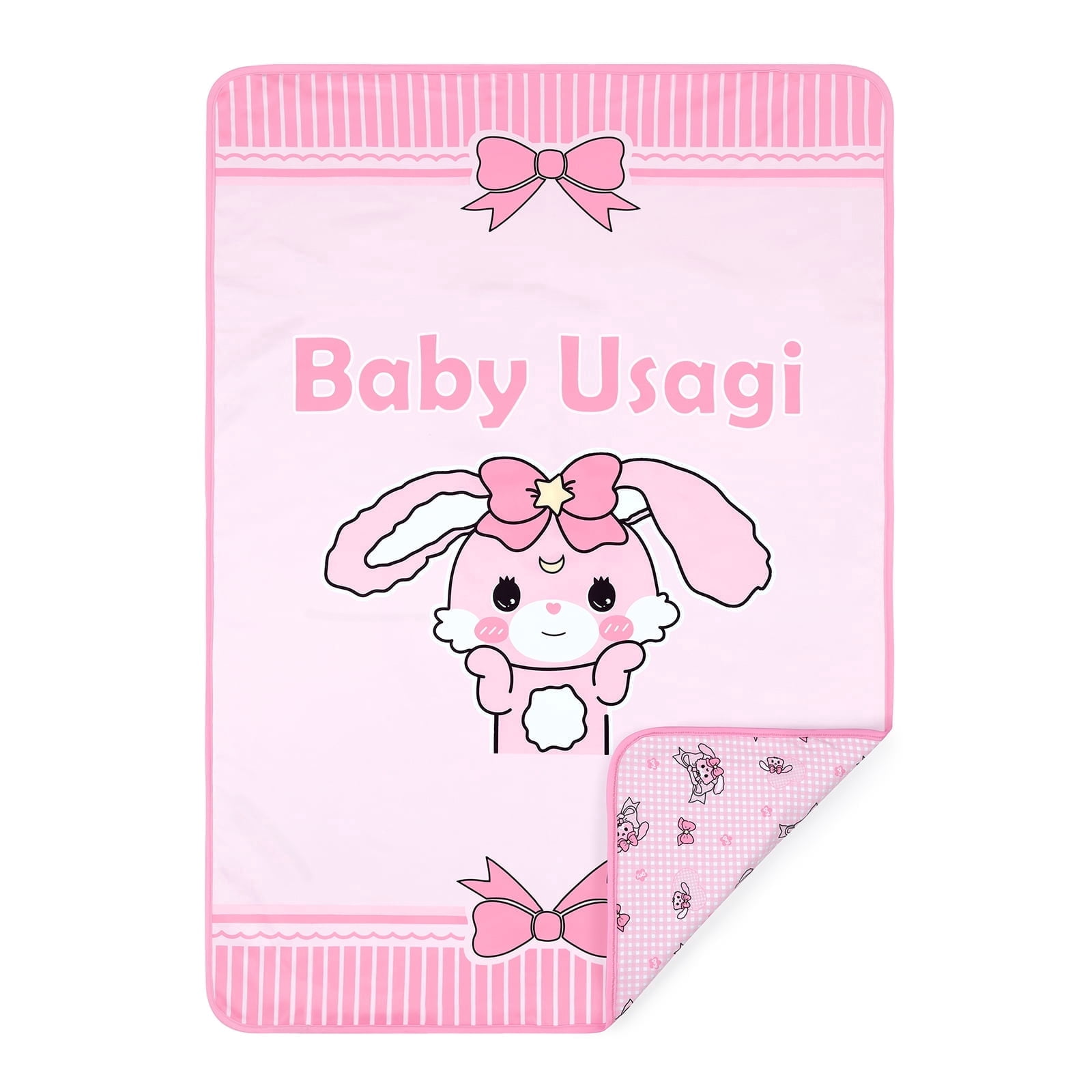 LittleForBig Washable Reusable Waterproof Absorbent Adult Printed Change Pads Bed Pads Pee Pads - Baby Usagi Changing Mat