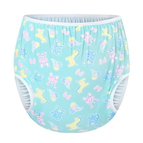 LittleForBig Washable Reusable Waterproof PUL Adult Cloth Pants PUL Pull Up Diaper Cover - Full Print Baby Parade XL