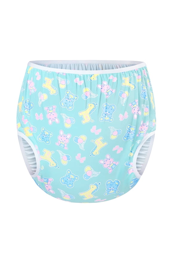 Washable Reusable Waterproof PUL Adult Cloth Pants PUL Pull Up Diaper Cover - Full Print Baby Parade XL