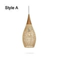 thumbnail image 1 of LittleGlovo Japandi Lighting Wabi-sabi Style Bright Drum Lamp Pendant lampshade, 1 of 19