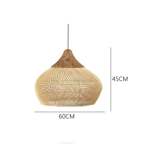 LittleGlovo Japandi Lighting Wabi-sabi Style Bright Drum Lamp Pendant lampshade