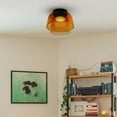 thumbnail image 1 of LittleGlovo Morandi Modern Simple Creative Glass Flush Mount Ceiling Light, 1 of 29