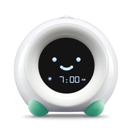 LittleHippo - MELLA All-in-One Alarm Clock with Sleep Trainer for Kids - TROPICAL TEAL