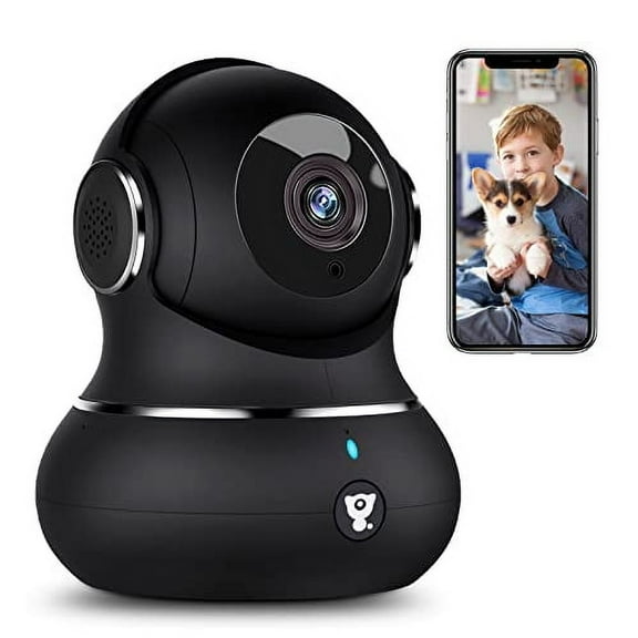 LittleLife Night Vision1080P Indoor CCTV Surveillance Camera, Black