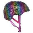 thumbnail image 1 of LittleMissMatched Rainbow Dragon Magic Sequin Multi-Sport Youth Helmet, Multi-color, 1 of 5