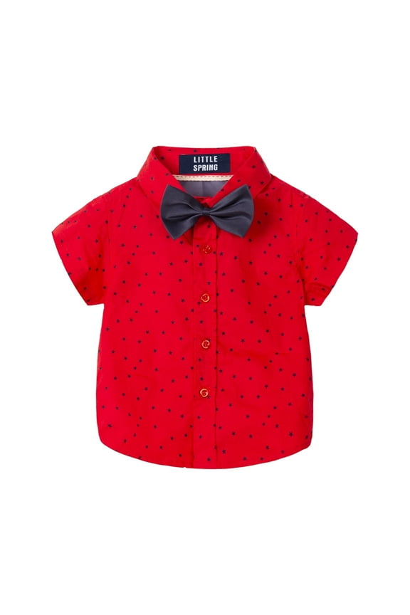 Toddler Boy's Dressy Button-Up Shirt, 4T