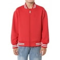thumbnail image 1 of LittleSpring Big Boys Lightweight Red Bomber Jacket Zip Up Size 10-12, 1 of 6