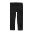 thumbnail image 1 of LittleSpring Big Boys Casual Chino Pants, Relaxed Fit Lightweight Solid Black, 1-Pack, 1 of 6