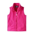 thumbnail image 1 of LittleSpring Boys Girls Fleece Vest for Kids Sleeveless Jackets Zip Up Outerwear 2-10 Years, 1 of 6