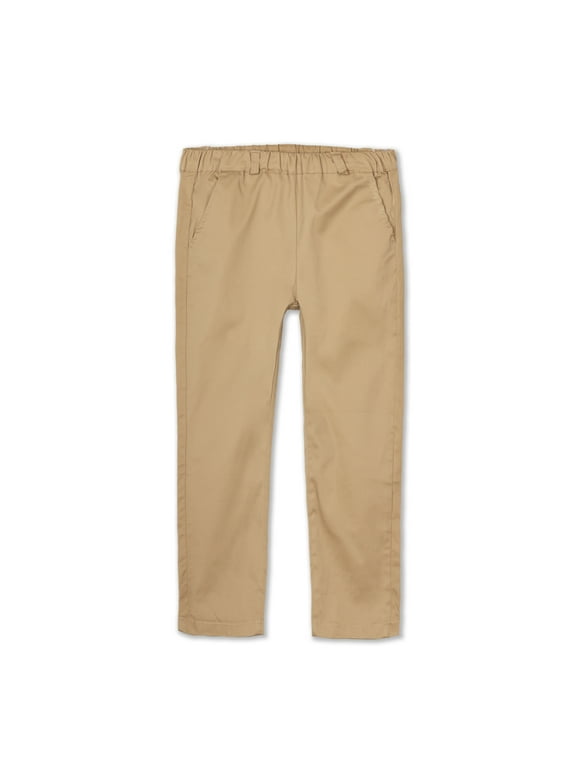 Elastic Waist Uniform Pants Boys