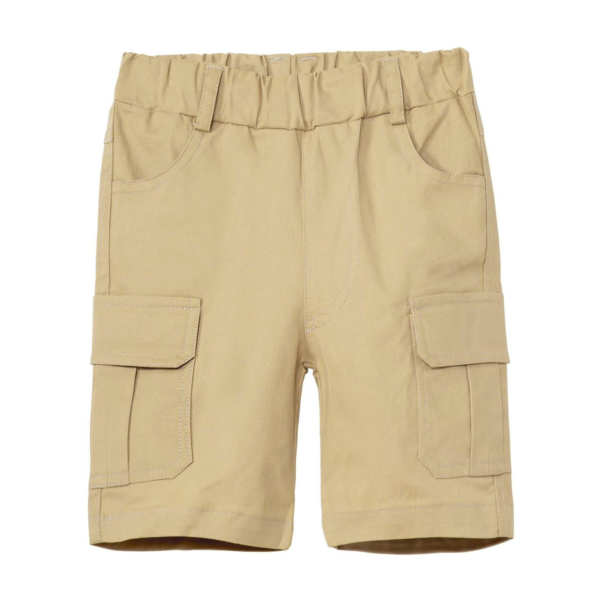 Campana Boys Regular Fit Knit Shorts - Black