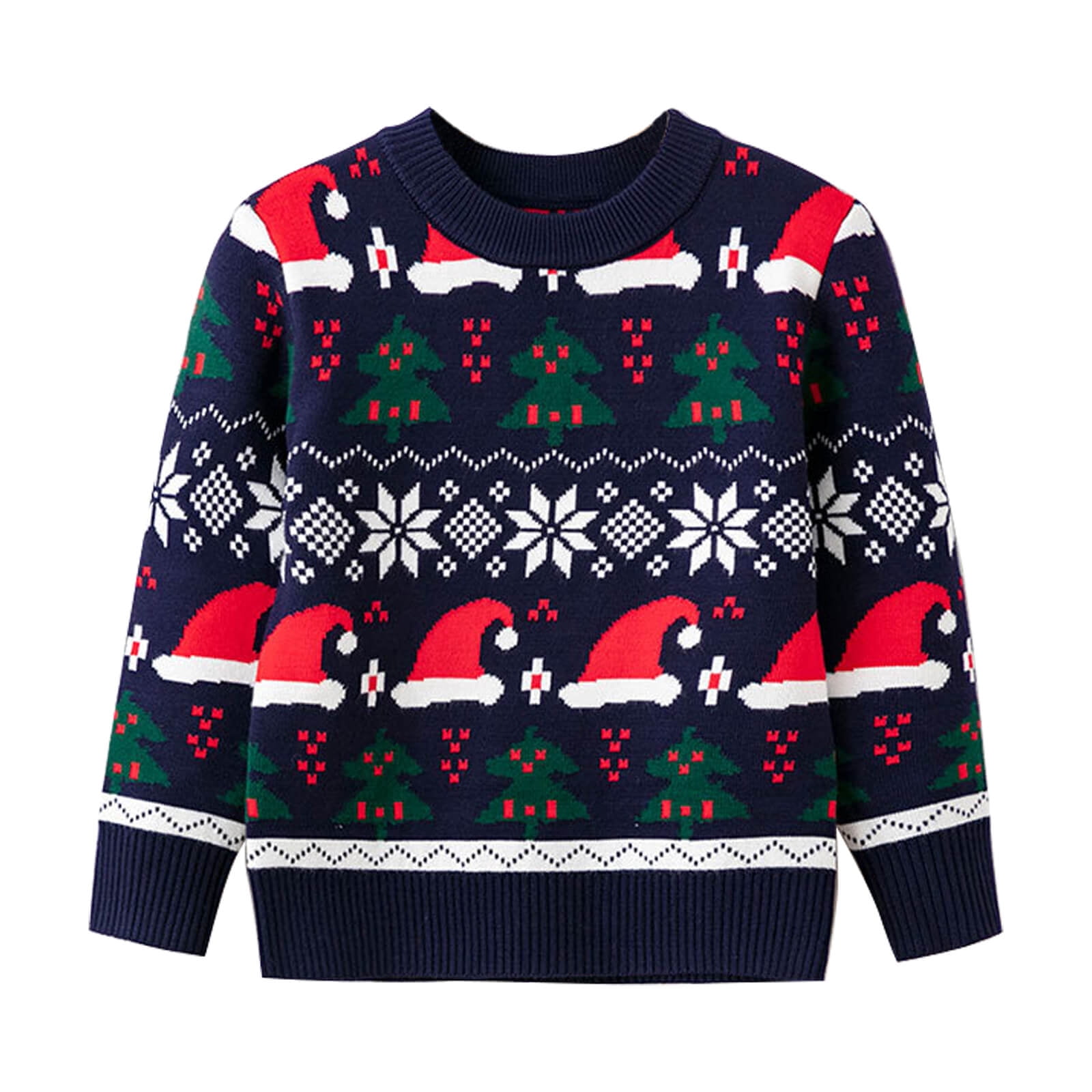 LittleSpring Kids Christmas Sweater for Toddler Boys Girls Ugly Xmas