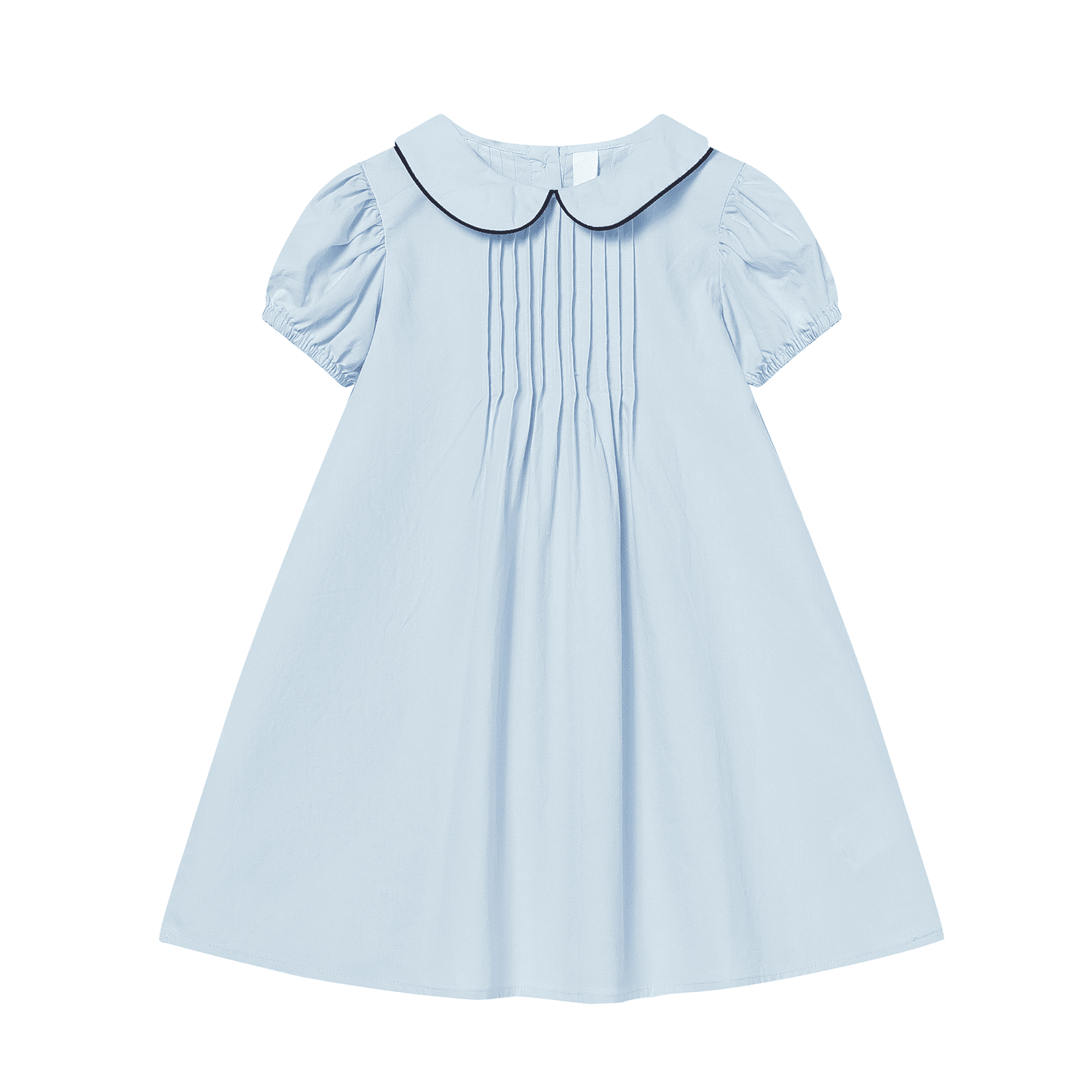 light blue uniform dress 525 America Miles: Polo Shirt Dress Blue Heron / L