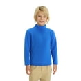 thumbnail image 1 of LittleSpring Boys Girls Fleece Turtleneck Shirts for Kids Thermal Tops Long Sleeve 2-14 Years, 1 of 6