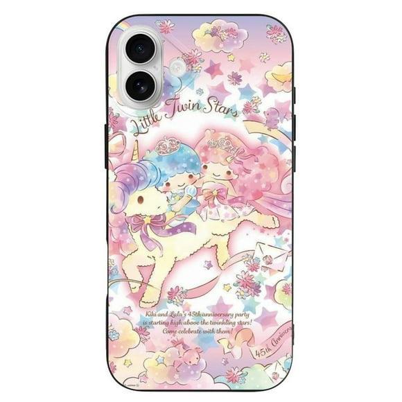 LittleTwinStars Riding A Horse Compatible with iPhone 16 Plus Case Full Covered Soft Slim Rugged TPU Phone Case Shockproof Non-Slip Anti-Fingerprint Basic Cases Protection