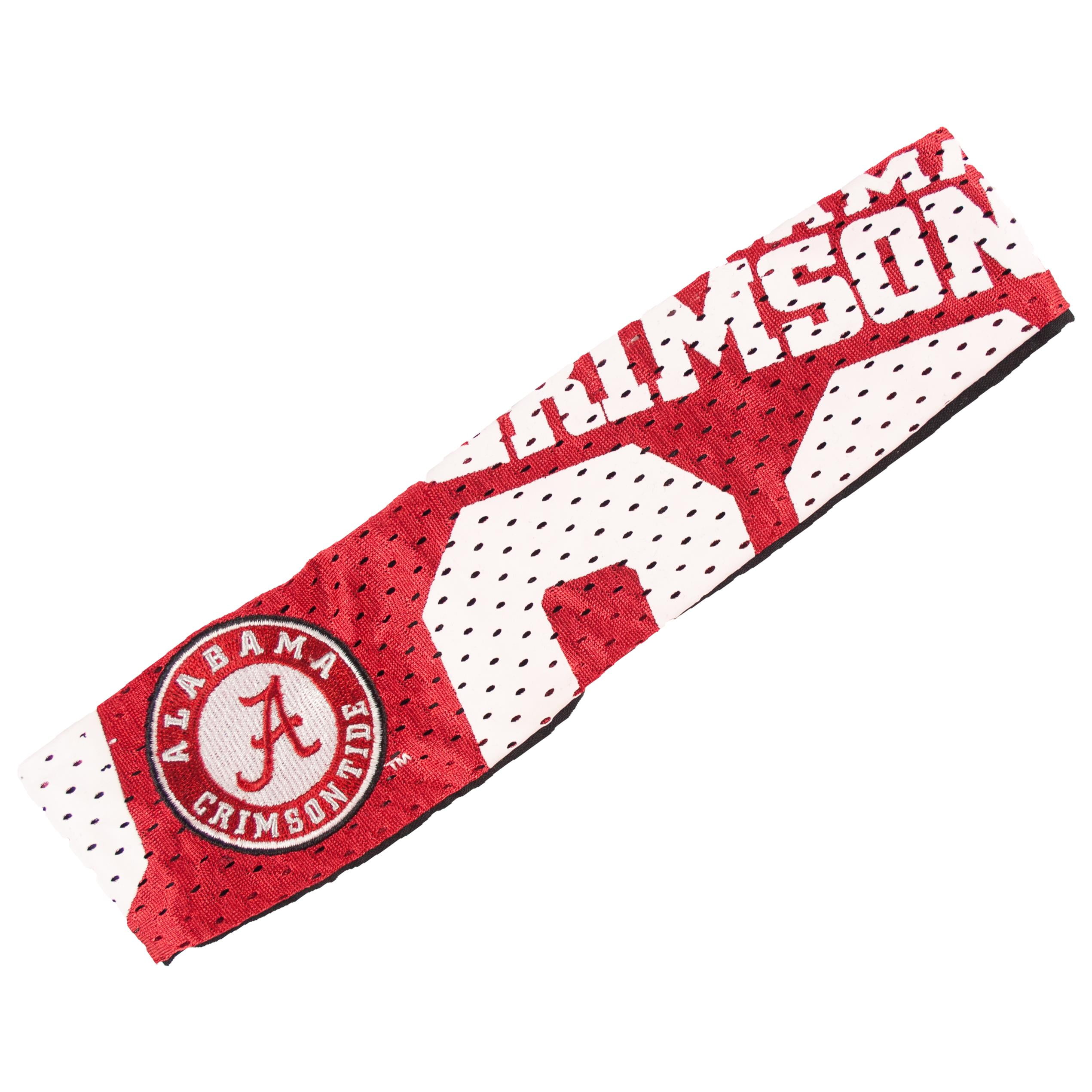 Littlearth NCAA Alabama Crimson Tide Jersey FanBand Headband