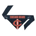 thumbnail image 1 of Littlearth Unisex-Adult NFL Chicago Bears Pet Bandana, Team Color, Small, 1 of 4