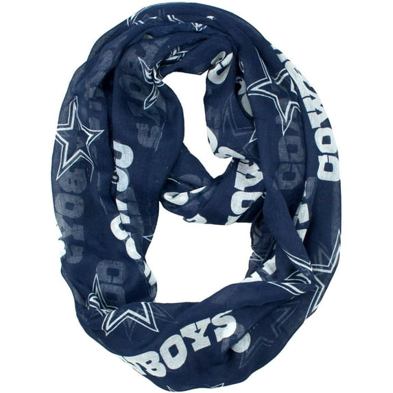 NFL Dallas Cowboys Sheer Infinity Scarf