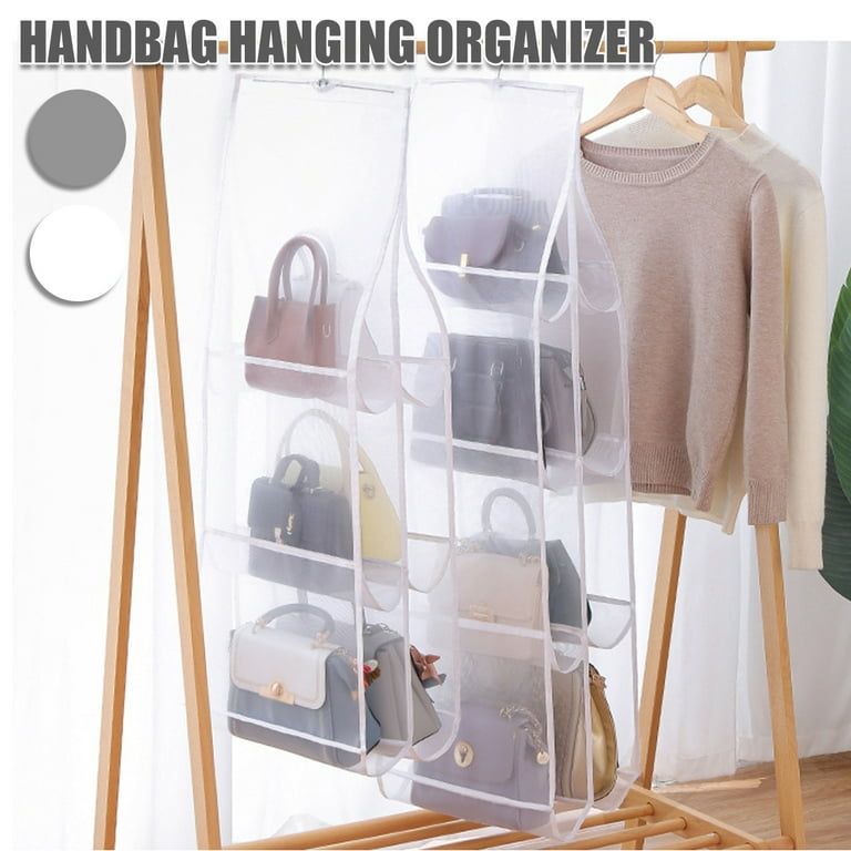 Purse Organizer Storage Rack Closet Handbag Hanging Wardrobe