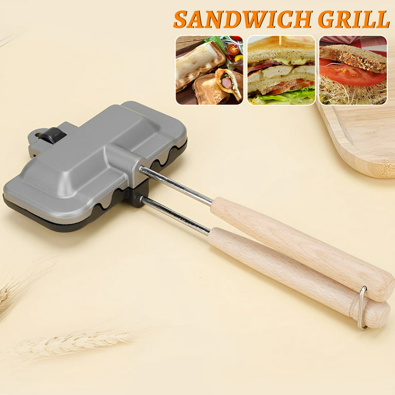 Sandwich Toastie Maker Toaster Machine Breakfast Non-stick Camping Stove  Toaster