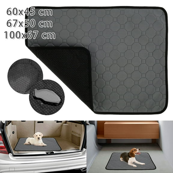 Littleduckling Washable Dog Pee Pads Reusable Puppy Training Pad Waterproof Puppy Pads with Great Urine Absorption for Training Whelping Housebreaking Non Slip Dog Absorption Mats(17.7*23.6")