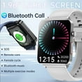 thumbnail image 1 of Littlefat Smartwatch for Men and Women, Activity Tracker with 1.72'' Full Touch Display, Sleep and Step Tracking, Multi-Sport Functions, Bluetooth 5.1, Works with Android & iOS (Silver), 1 of 14