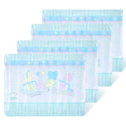 Littleforbig Adjustable Hook-and-Loop Closure Adult Printed Cloth Back Diaper 40 Pieces 4 Packs - Baby Parade Large 36-48