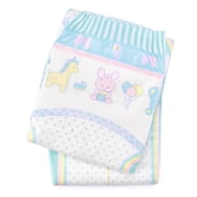 Littleforbig Adjustable Velcro Closure Adult Printed Cloth Back Diaper 2 Pieces - Baby ParadeX-Large 48-56