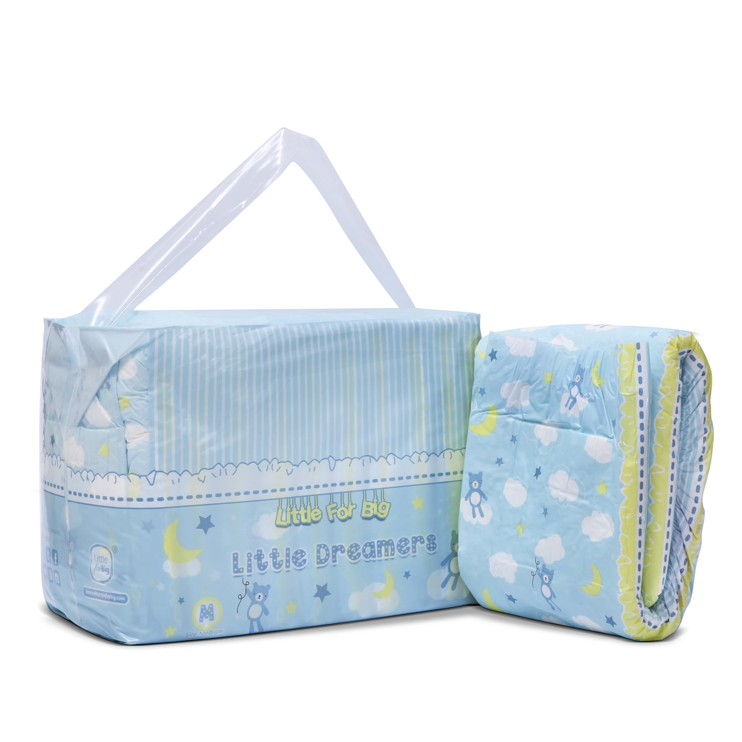 Littleforbig Adult Diaper 10 Pieces - Little Dreamers Diapers