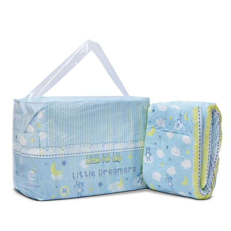 Littleforbig Super Absorbent Adult Diaper 10 Pieces - Little