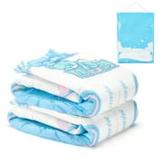 Littleforbig Adult Printed Diaper 2 Pieces Pack 3 Prints Random Assorted - Potty Pants Large 36-48