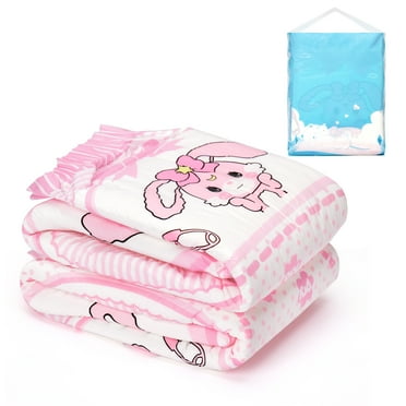 Littleforbig Adult Printed Diaper 2 Pieces Sample Pack - Baby Usagi (X-Large 48"-56")