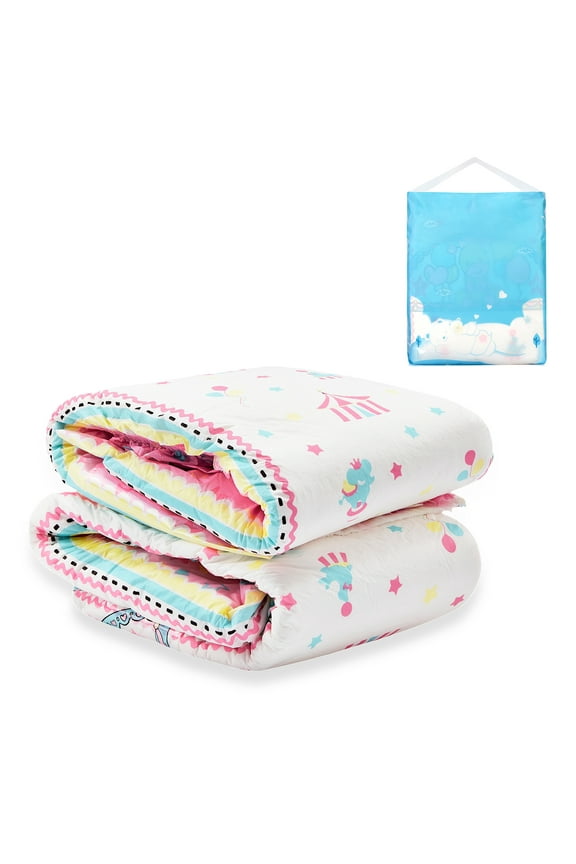 Little Circus Adult Diaper 2 Pieces Pack 4 Prints Random Assorted (Medium 28"-38")