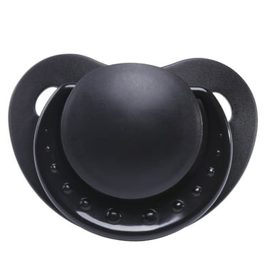 Littleforbig Smallshield Adult Sized Pacifier Black