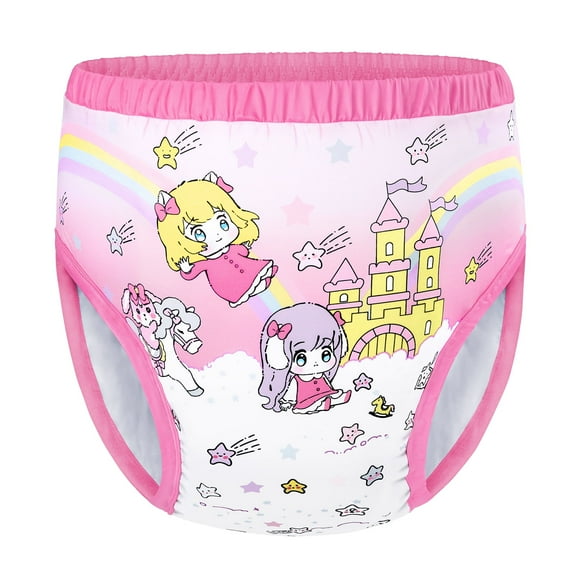 Littleforbig Soft Silky Underwear Comfortable Washable Reusable Adult Training Pants - Littles in Dreamland M