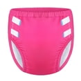 thumbnail image 1 of Littleforbig Soft Silky Underwear Comfortable Washable Reusable Primary Comfort Cloth Adult Training Pants Hot Pink M, 1 of 9
