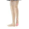 thumbnail image 1 of Littleforbig Thigh High Cosplay 3D Paw Pad Silicone Kitten Over The Knee Silk Stockings - Nude, 1 of 5